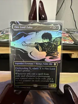Fire Lord Zuko (Borderless) Avatar: The Last Airbender Foil - Image 1
