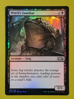 FOIL Witch's Familiar x1 Magic 2015 Core Set M15 1x MTG Magic the Gathering - Image 1
