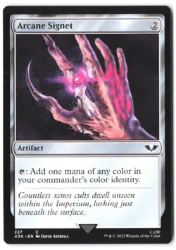 Arcane Signet 227 MTG 40K NM - Image 1