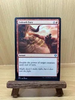 Unleash Fury - NM - SCD 166 MTG Magic The Gathering - Image 1