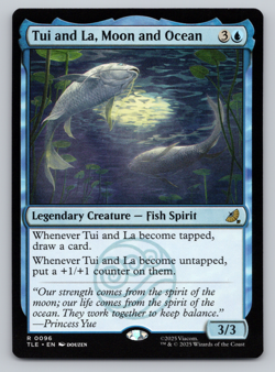 Tui and La, Moon and Ocean - MTG Avatar: The Last Airbender TLA - Image 1