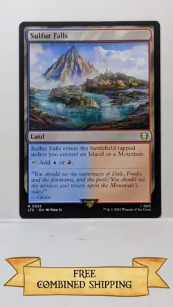 Sulfur Falls Commander: the Lord of the Rings: Tales of Middle-Earth Regular - Image 1