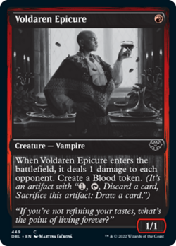 Voldaren Epicure (Grayscale) Innistrad: Double Feature - Crimson Vow NM ABUGames - Image 1