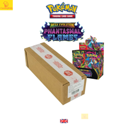 Pokemon Sealed Case (6X Phantasmal Flames Booster Box) ME02 OVP English New PSA - Image 1