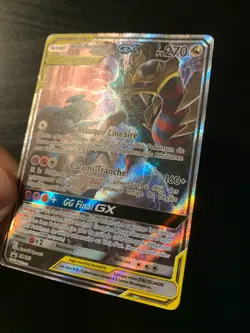 Carte Pokemon : Carchacrok et Giratina GX SM193 Promo Soleil & Lune Francaise - Image 4