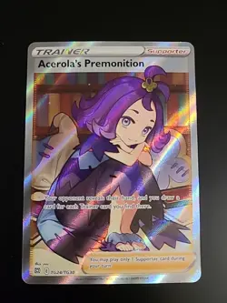 Acerola's Premonition - TG24/TG30 - Pokemon Brilliant Stars Ultra Rare NM - Image 1