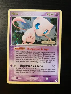 Carte Pokemon : Mew 10/92 Reverse Ex Createurs de Legendes Francaise - Image 1