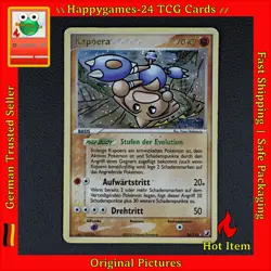 Kapoera - Hitmontop Pokemon Karte TCG 26/115 Holo EX Verborgene Machte /P35 - Image 1