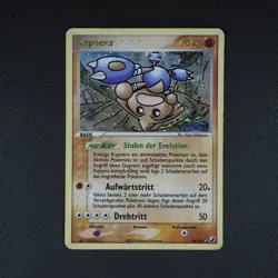 Kapoera - Hitmontop Pokemon Karte TCG 26/115 Holo EX Verborgene Machte /P35 - Image 2