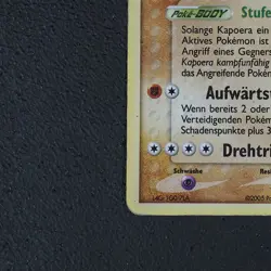 Kapoera - Hitmontop Pokemon Karte TCG 26/115 Holo EX Verborgene Machte /P35 - Image 5