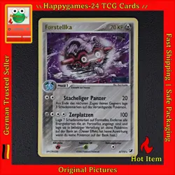 Forstellka - Forretress Pokemon Karte 6/115 Rare Holo EX Verborgene Machte /E23 - Image 1