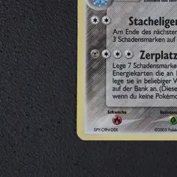 Forstellka - Forretress Pokemon Karte 6/115 Rare Holo EX Verborgene Machte /E23 - Image 5