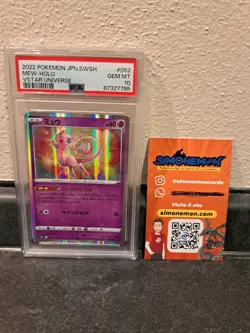 PSA 10 Mew Holo #052 VSTAR Universe 2022 Japanese Pokemon - Image 1