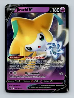 Jirachi V SWSH299 DE - Promo - Ultra Rare - Holo - Pokemon Karte - Image 1