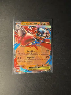 Pokemon Mega-Lucario EX Deutsch 077/132 Mega Entwicklung Near Mint - Image 3