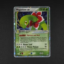 Meganium ex - Pokemon Karte TCG 106/115 Rare Holo ex EX Verborgene Machte /P5 - Image 2