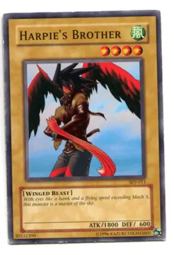 Yu-Gi-Oh! PLAYED/POOR Harpies Brother Common englisch Harpyien Bruder - Image 1