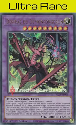 Yu-Gi-Oh! Desirae du Demonforgeron : UR RA04-FR056 - Image 1