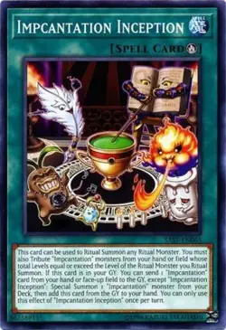 1x (NM) Impcantation Inception - SAST-EN065 - Common - Unlimited Edition YuGiOh - Image 1