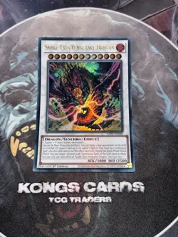 Yu-Gi-Oh Snake-Eyes Vengeance Dragon ALIN-EN040 Ultra Rare 1st Ed. - Image 1