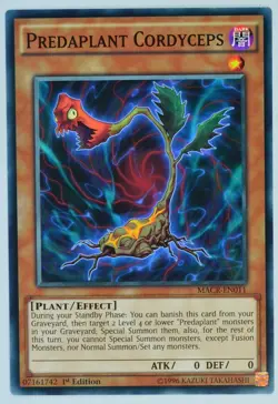 Predaplant Cordyceps - MACR-EN011 - Common - 1st Edition Yugioh - Image 1