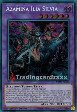 Yu-Gi-Oh! Azamina Ilia Silvia : PSE MP25-FR103 - Image 1
