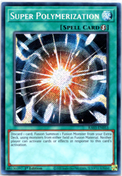Super Polymerization - RA03-EN053 - Secret Rare - 1st Edition Yugioh - Image 1