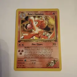 Blaine's Charmeleon First Edition 1st Gym Challenge Pokemon Card - Image 1