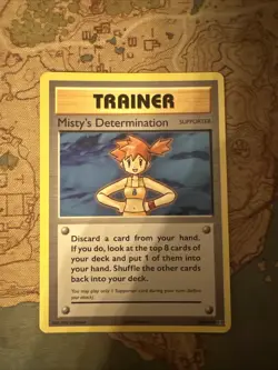 MISTY'S DETERMINATION - 80/108 - XY Evolutions - Pokemon Card - NM - Image 1