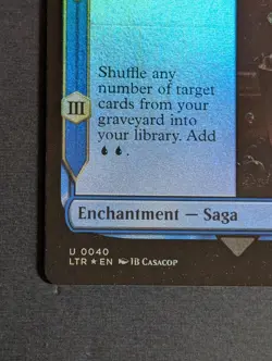 MTG Card - 1x The Bath Song - NM Foil - Lord of the Rings: Tales of Middle Earth - Image 3