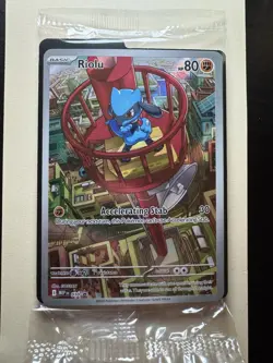 Pokemon - Riolu 010 Me: Mega Evolution Promo Holo *Sealed Promo Card* - Image 1