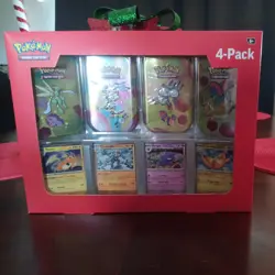 Pokemon 151 4 Pack Mini Tins + 4 Promo Cards Sam's Club Bundle - Sealed New - Image 4