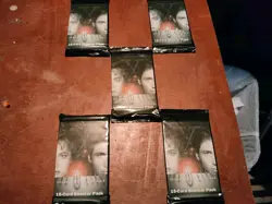 1996 X-Files Collectible Card Game 5 Booster Packs Brand New Sealed 75 CARDS! #6 - Image 1