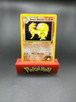 Brock's Ninetales 3/132 Gym Challenge Holo NM/MT Pokemon Card - Image 1