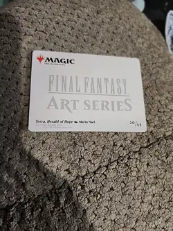 Terra, Herald of Hope Art Card Art Series: Final Fantasy Regular - Image 2
