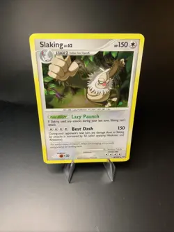 Slaking Lv. 62 Holo Card Platinum Base Set 16/127. LP Pokemon Card 2009 - Image 3