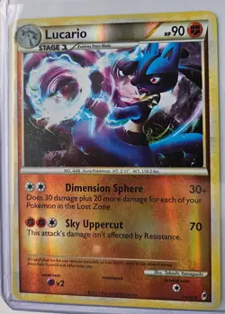 Lucario 14/95 2011 Call of Legends Set Pokemon Card Reverse Holo Mint condition - Image 1