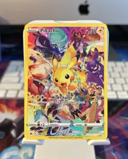 Pikachu 160/159 Pokemon TCG Crown Zenith Full Art Secret Rare Holo Card - Image 1