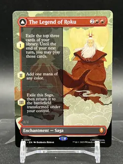 The Legend of Roku Borderless (Saga) - Avatar: The Last Airbender MTG 0357 - Image 1