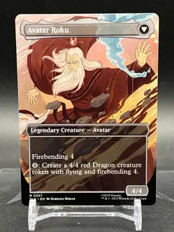 The Legend of Roku Borderless (Saga) - Avatar: The Last Airbender MTG 0357 - Image 2