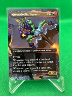 Green Goblin, Nemesis - (Borderless) - Marvel's Spider-Man - MTG - Image 1