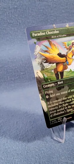 Paradise Chocobo Borderless FOIL MTG Final Fantasy Nm/M ?? - Image 3
