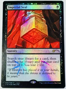 Imperial Seal Judge Promos Foil NM - Image 1