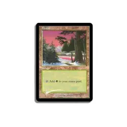 MTG FOIL Forest Arena Ice Age - Promo: General #1 - Image 1