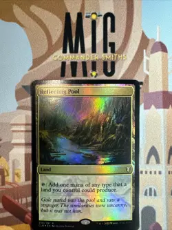 Reflecting Pool ? FOIL ? MTG NM Near Mint Battle for Baulder's Gate (358) - Image 1
