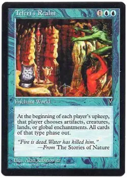 TEFERI'S REALM X1 MAGIC MTG MIRAGE EXCELLENT (EX) NICE! - Image 1