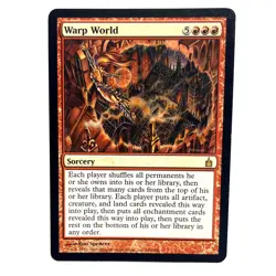 Warp World LP Ravnica: City of Guilds Rare MTG See Photos Magic - Image 1