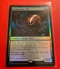 Badgermole Cub (Foil) M 0167-MTG Avatar The Last Airbender - Image 1