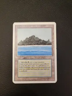 MTG Tropical Island LP Revised Magic The Gathering - Image 1