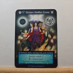 Maiden, Mother, Crone Non Foil Unique Sorcery Contested Realm Gothic - Image 1